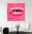 Hello 1 by PC Ngo on GIANT ART - blue contemporary