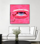 Hello 1 by PC Ngo on GIANT ART - blue contemporary