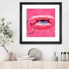Hello 1 by PC Ngo on GIANT ART - blue contemporary