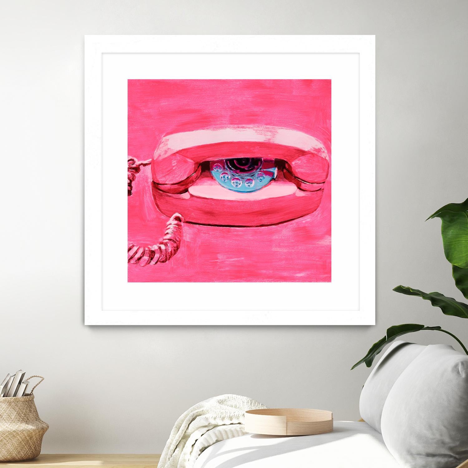 Hello 1 by PC Ngo on GIANT ART - blue contemporary