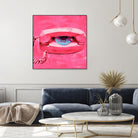 Hello 1 by PC Ngo on GIANT ART - blue contemporary
