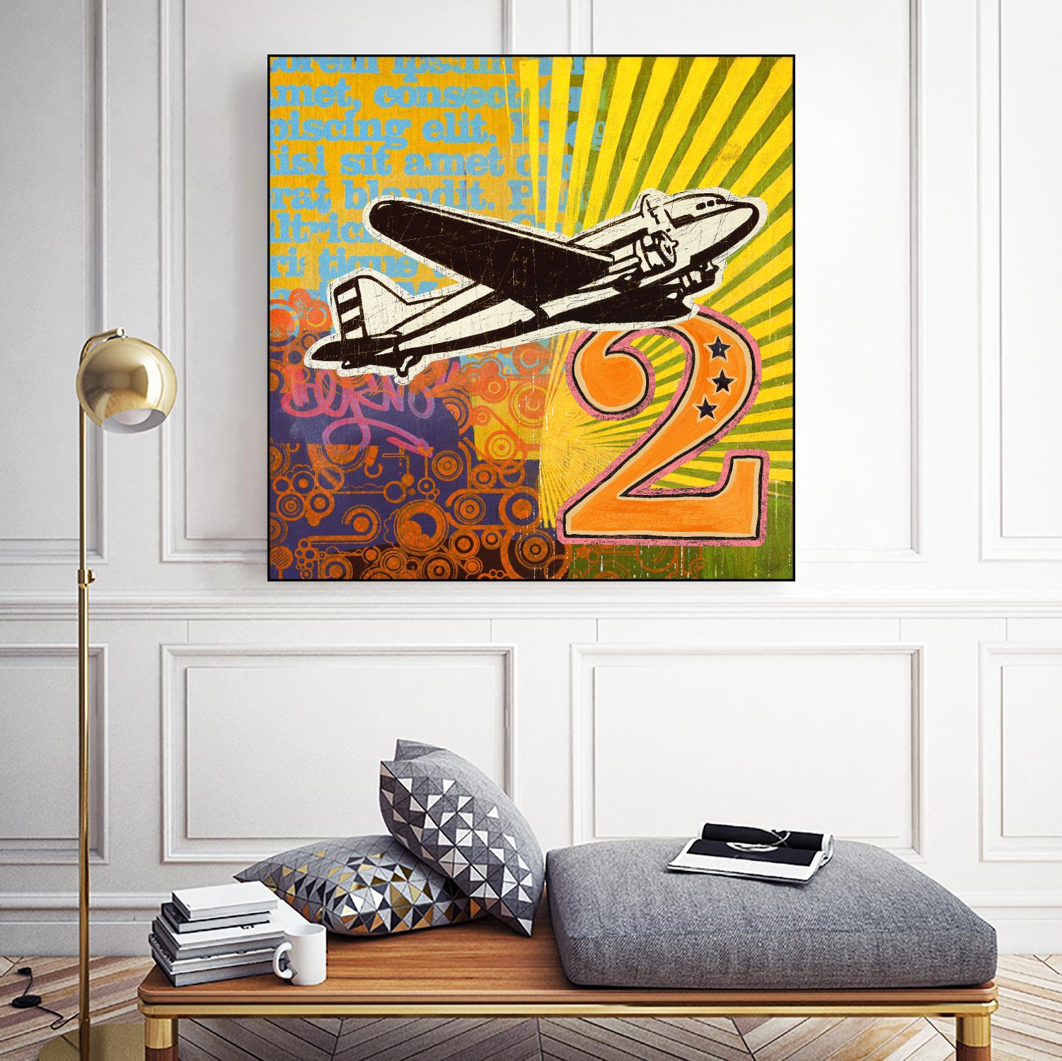 Plane 2 by Johnny Taylor on GIANT ART - black contemporary