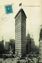 Flat Iron by Portfolio on GIANT ART - grey vintage