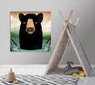 Skinny Dip Crop by Ryan Fowler on GIANT ART - blue animals