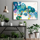 Bridging Our by Kathy Ferguson on GIANT ART - white abstract