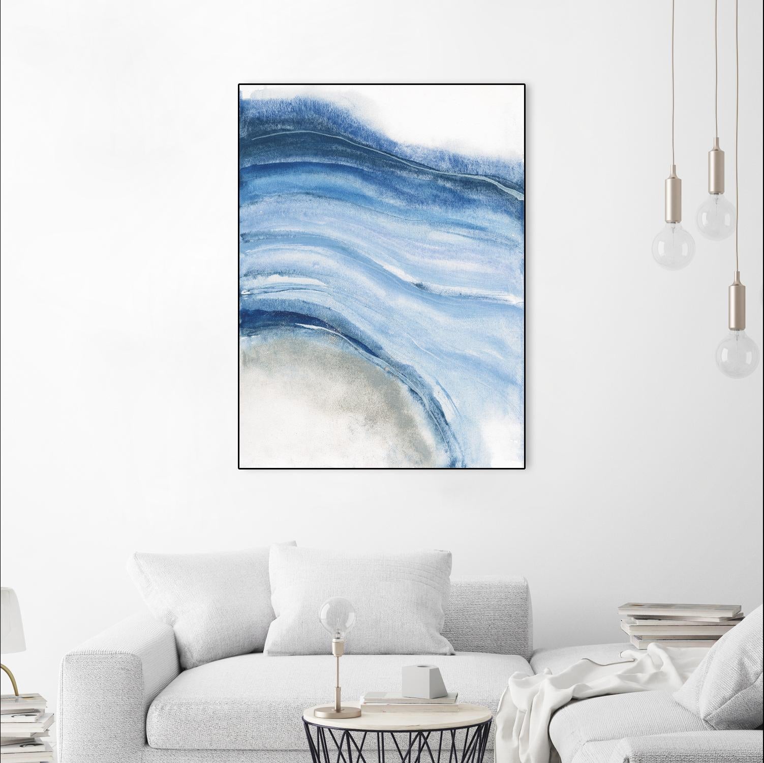 Watercolor Geoge IV by Chris Paschke on GIANT ART - white abstract