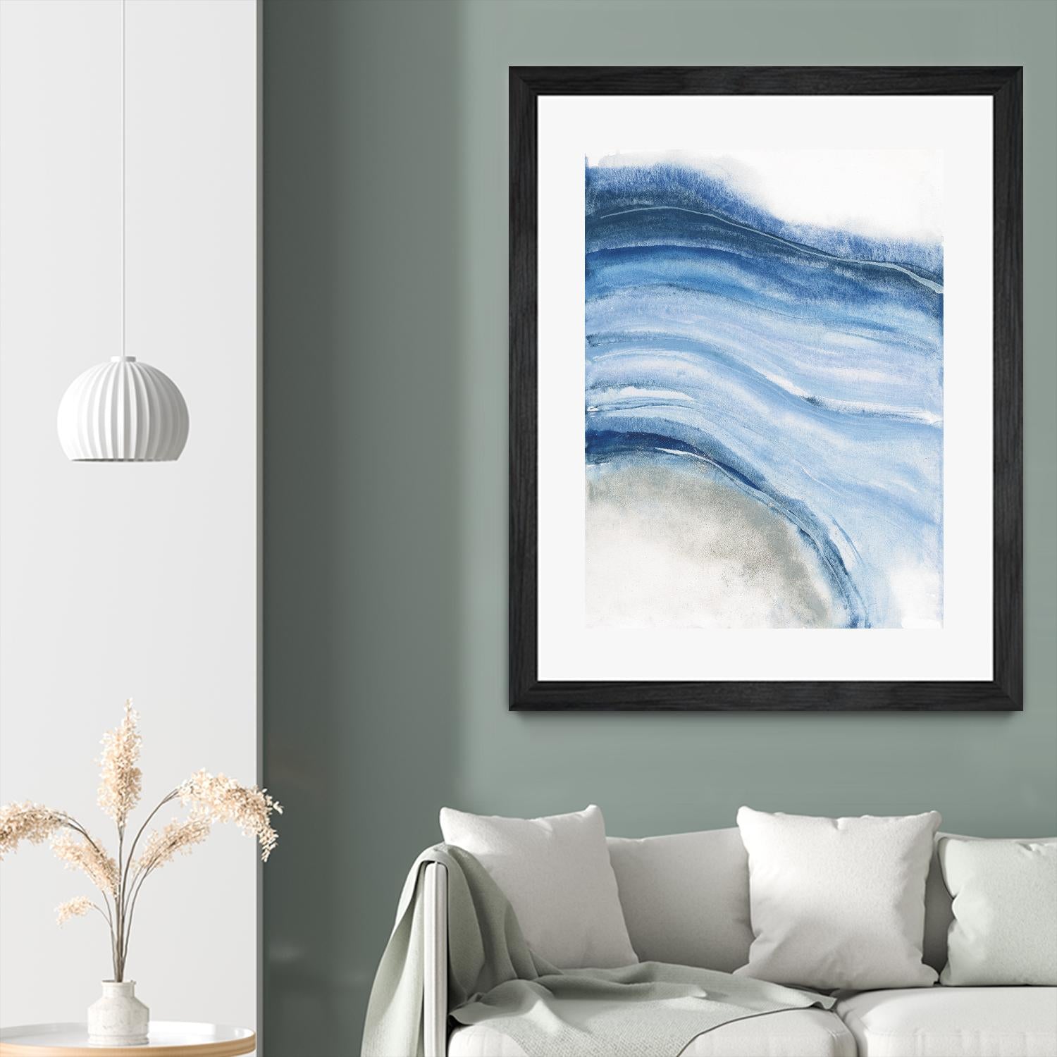 Watercolor Geoge IV by Chris Paschke on GIANT ART - white abstract