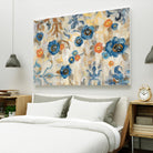 Flowers and Fragments by Silvia Vassileva on GIANT ART - orange floral