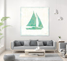 Flamingo Tropicale V by Sue Schlabach on GIANT ART - beige tropical