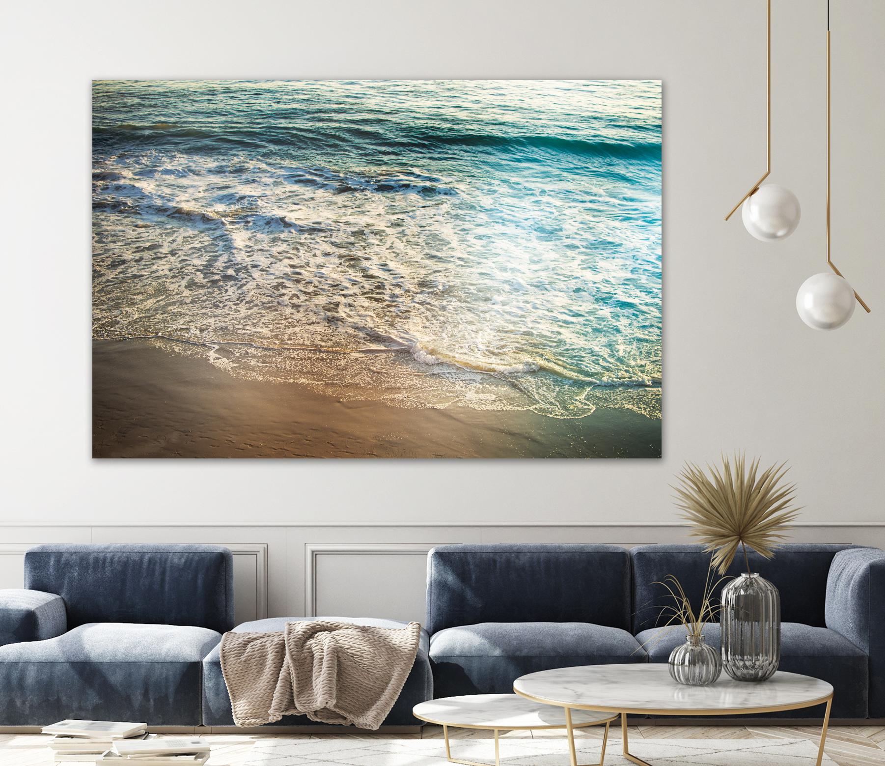 First Light III by Elizabeth Urquhart on GIANT ART - brown sea scene