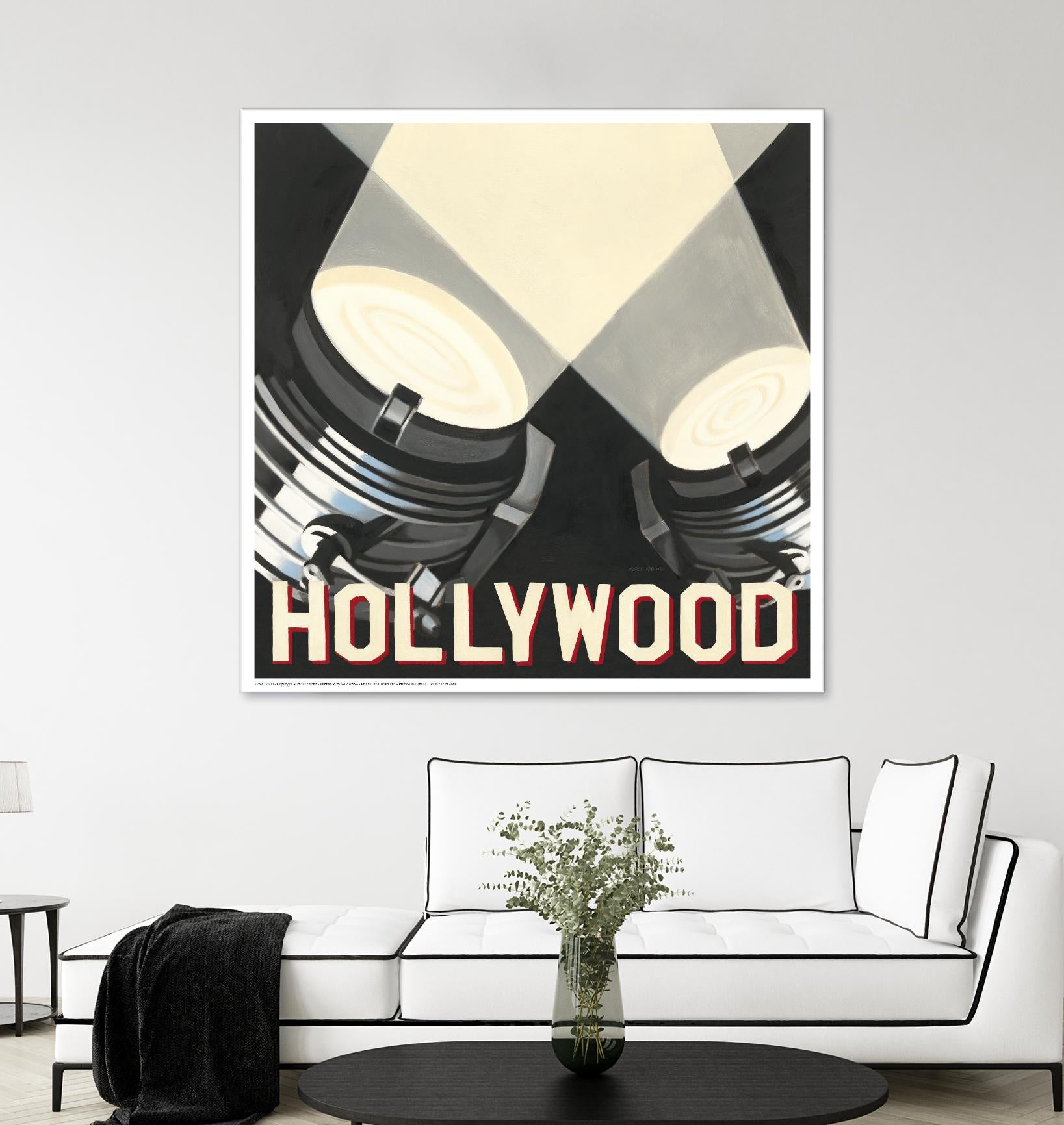 Hollywood by Marco Fabiano on GIANT ART - beige leisure