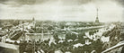 Paris Panorama by Portfolio on GIANT ART - grey city scene