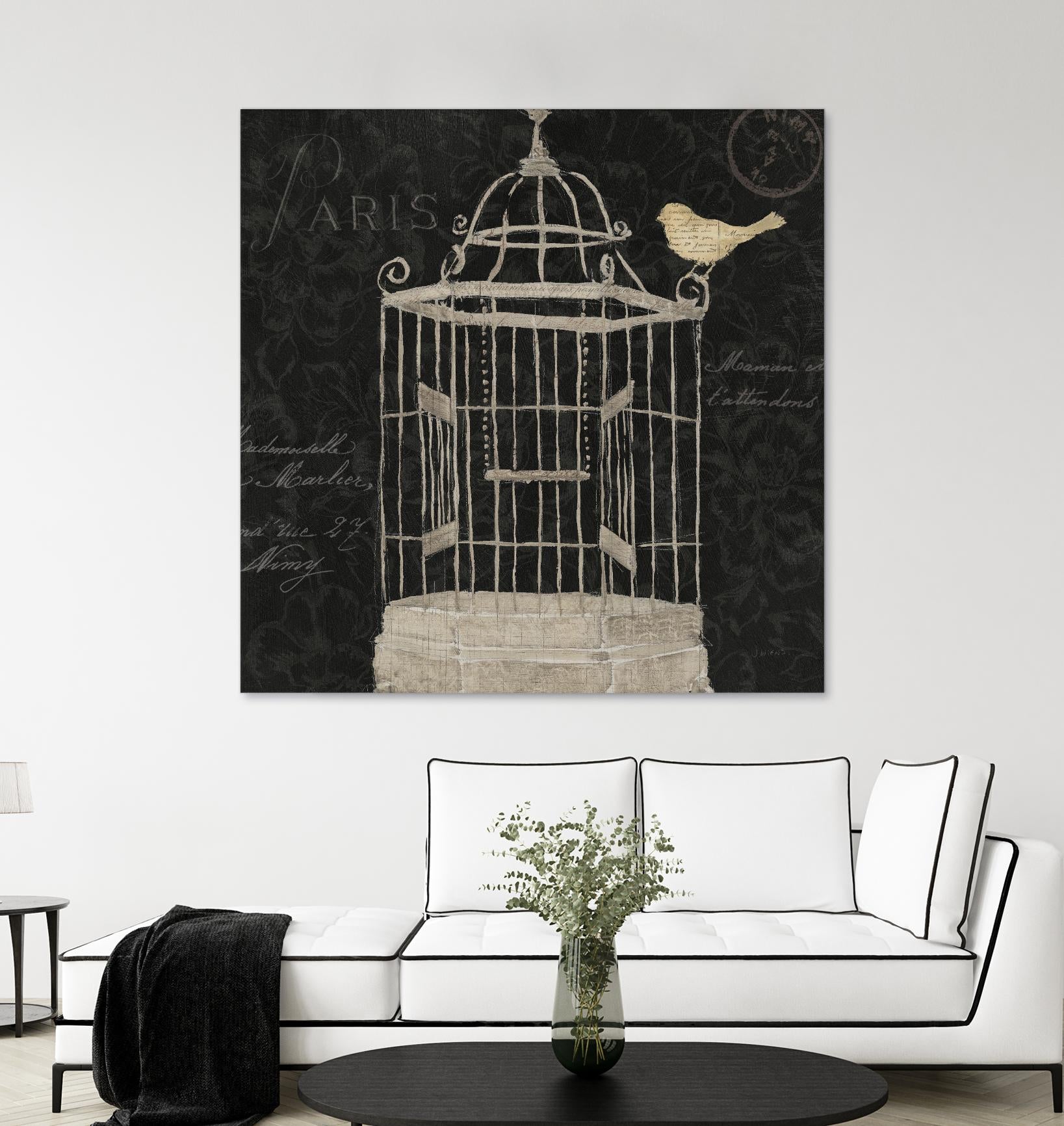 Via Paris II by James Wiens on GIANT ART - beige animals