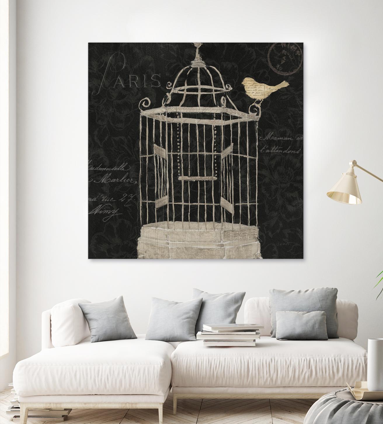 Via Paris II by James Wiens on GIANT ART - beige animals
