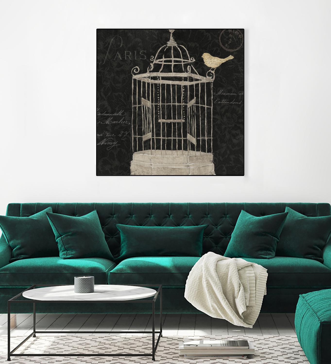 Via Paris II by James Wiens on GIANT ART - beige animals