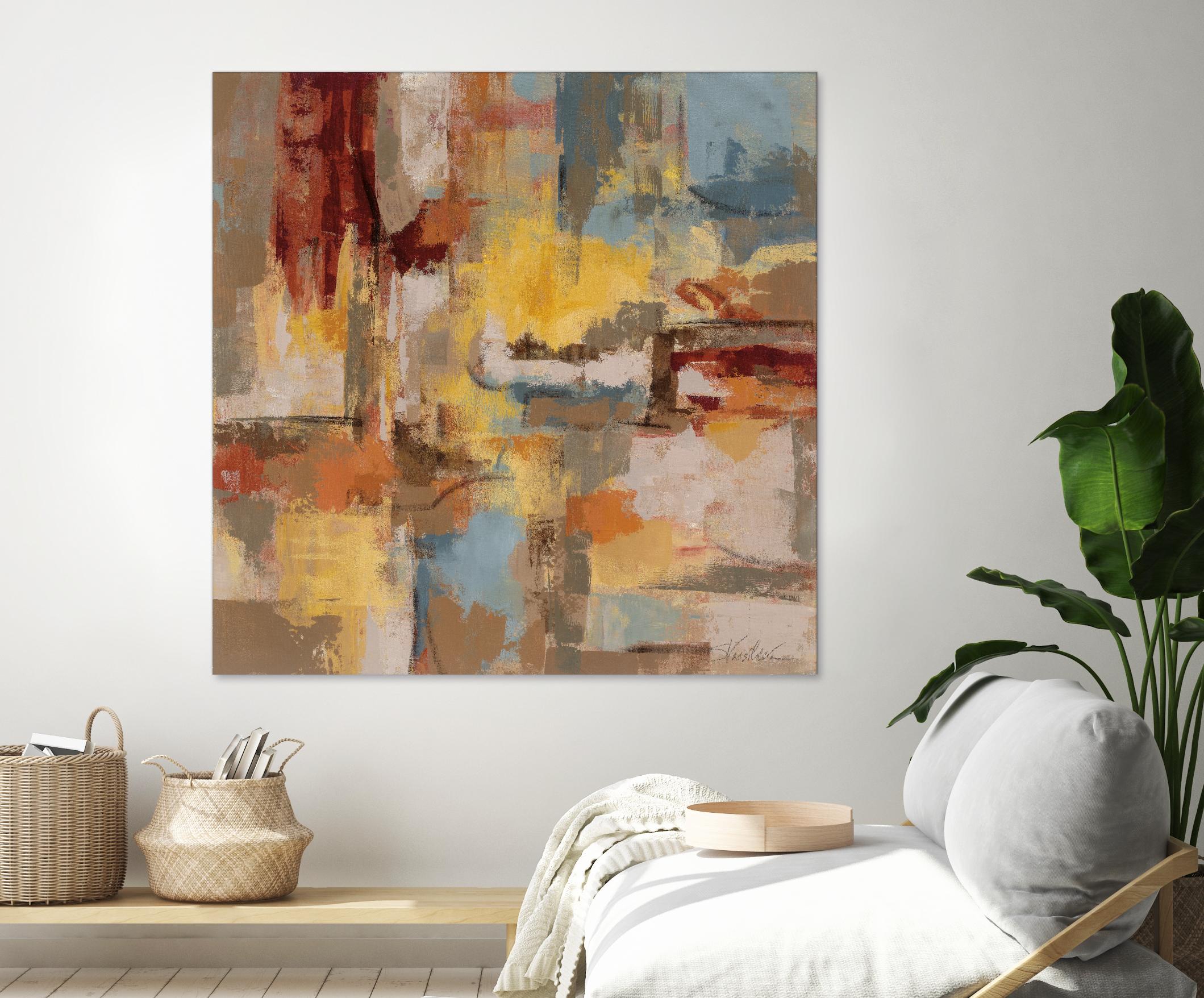 Sunday Afternoon by Silvia Vassileva on GIANT ART - red abstract