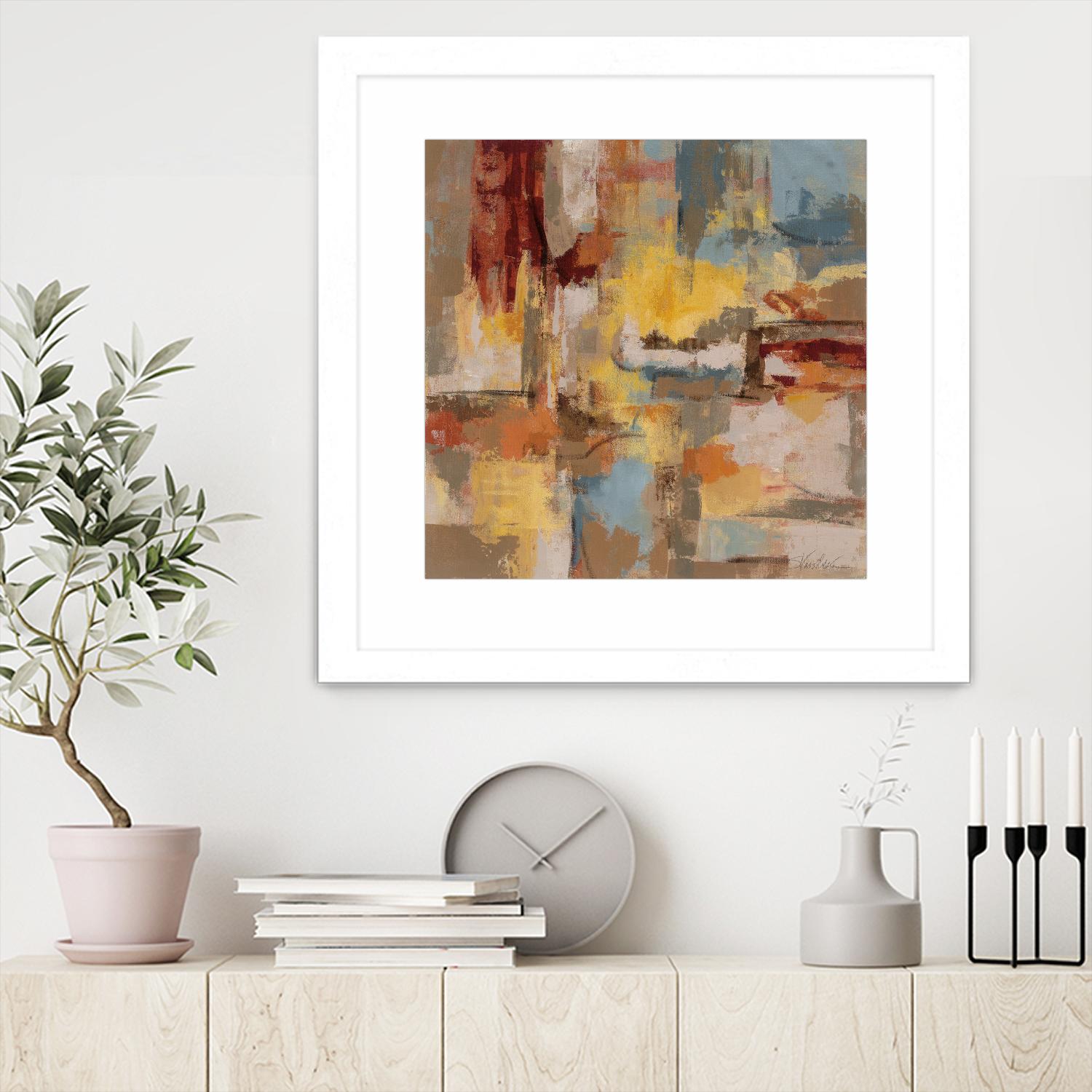 Sunday Afternoon by Silvia Vassileva on GIANT ART - red abstract