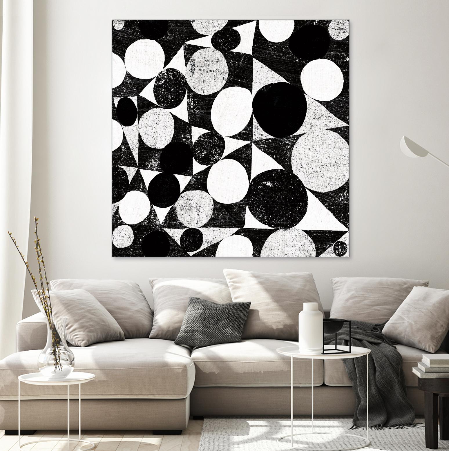 Spotty I by Michael Mullan on GIANT ART - white abstract