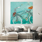 Ride by Kellie Day on GIANT ART - orange leisure