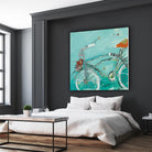 Ride by Kellie Day on GIANT ART - orange leisure
