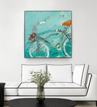 Ride by Kellie Day on GIANT ART - orange leisure