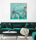 Ride by Kellie Day on GIANT ART - orange leisure