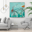 Ride by Kellie Day on GIANT ART - orange leisure