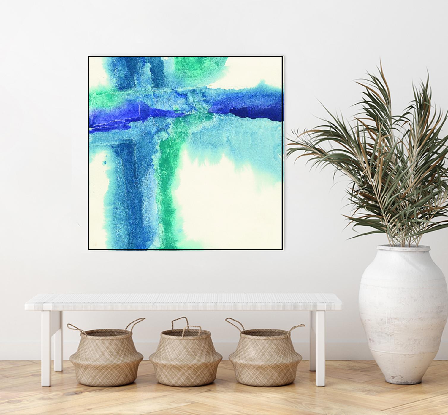 Jewel Tones I by Chris Paschke on GIANT ART - white abstract