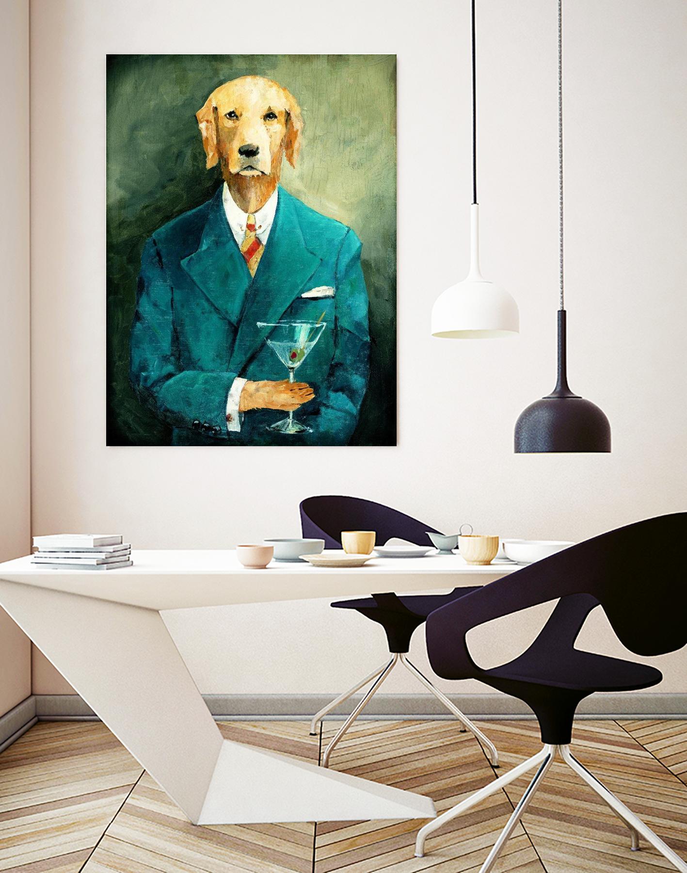John Steinbark by Avery Tillmon on GIANT ART - grey animals