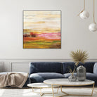 Fields in May II by Silvia Vassileva on GIANT ART - green abstract