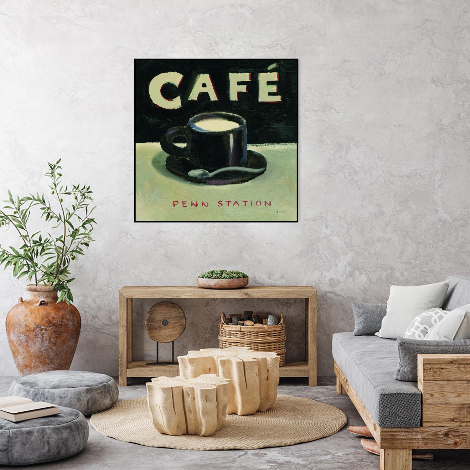 Coffee Spot I by James Wiens on GIANT ART - beige fruit-food-drink