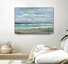 Seashore by Silvia Vassileva on GIANT ART - beige sea scene