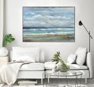 Seashore by Silvia Vassileva on GIANT ART - beige sea scene