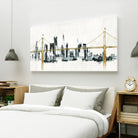 Bridge and Skyline by Avery Tillmon on GIANT ART - black city scene