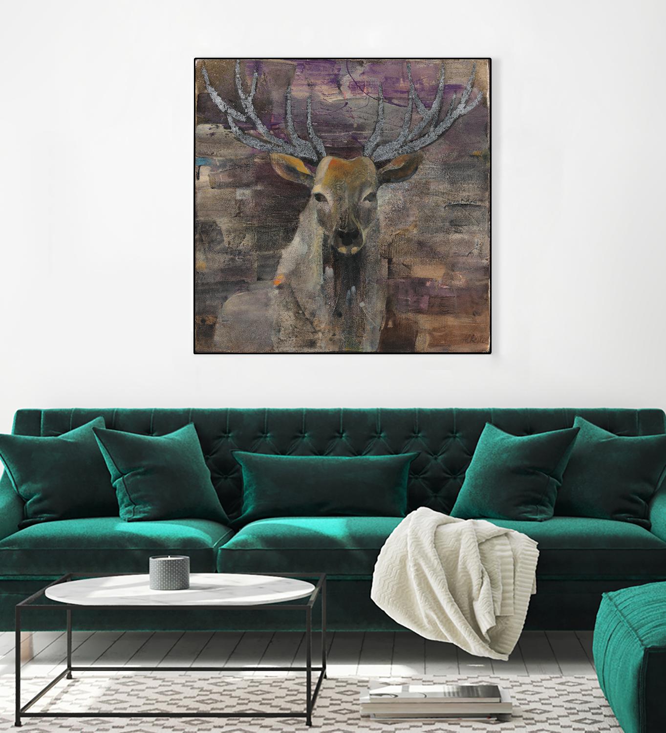 The Leader by Albena Hristova on GIANT ART - brown animals