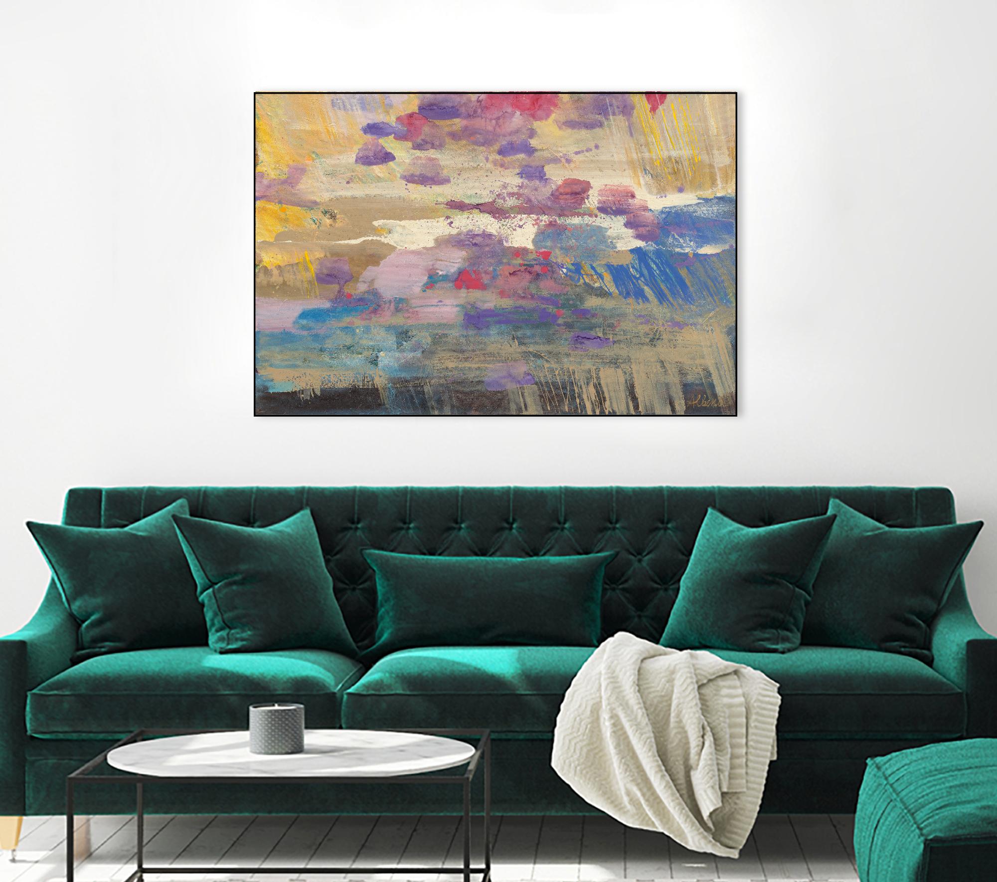 Windemoor by Albena Hristova on GIANT ART - blue abstract