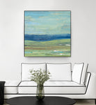 Azure Wave by Albena Hristova on GIANT ART - green sea scene