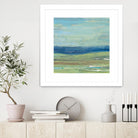 Azure Wave by Albena Hristova on GIANT ART - green sea scene