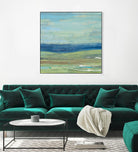Azure Wave by Albena Hristova on GIANT ART - green sea scene