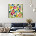 Fairy Tale Flowers I by Silvia Vassileva on GIANT ART - green floral