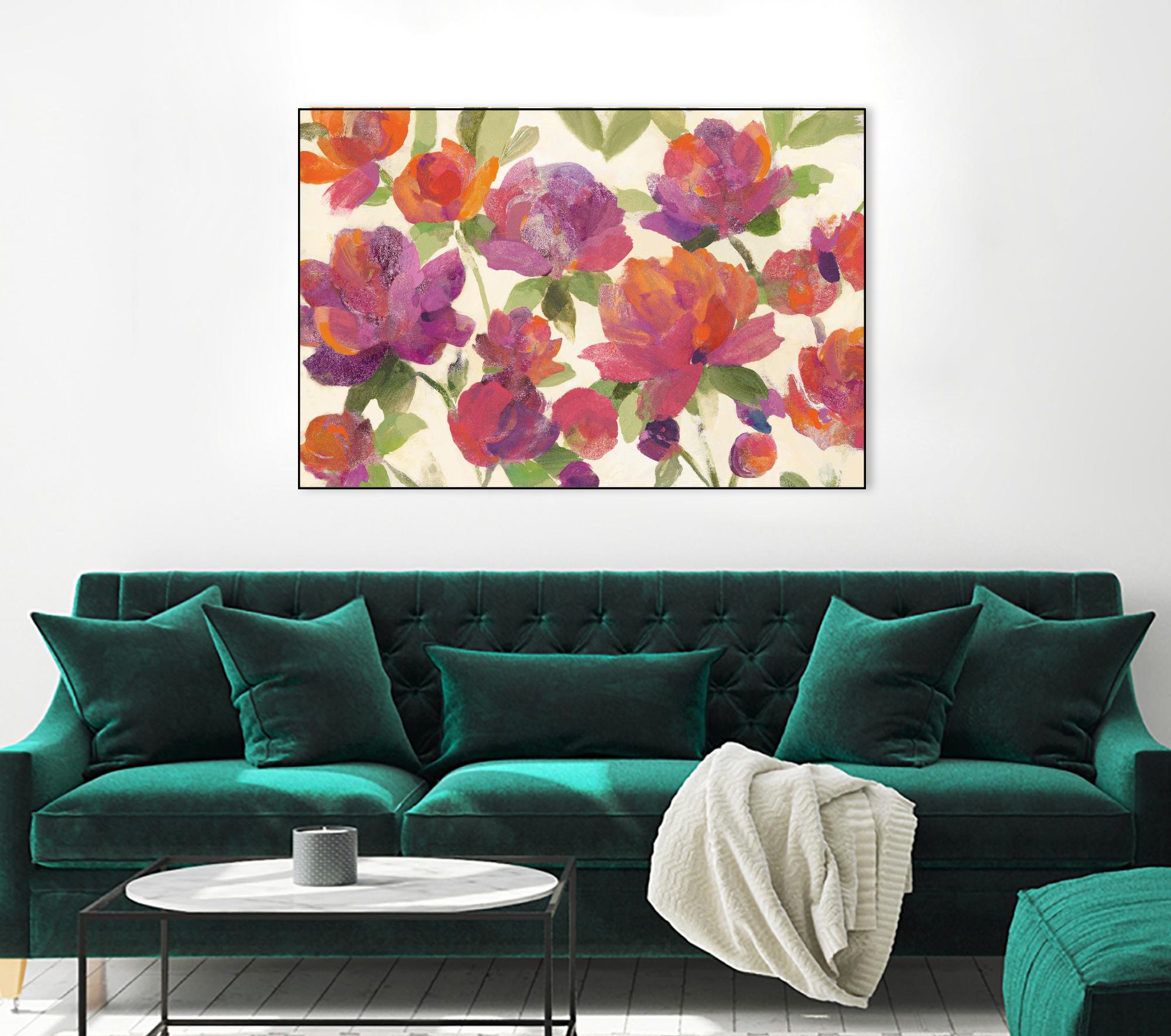 Garden Delight III by Albena Hristova on GIANT ART - green floral