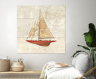 Nautique II by James Wiens on GIANT ART - beige nautical