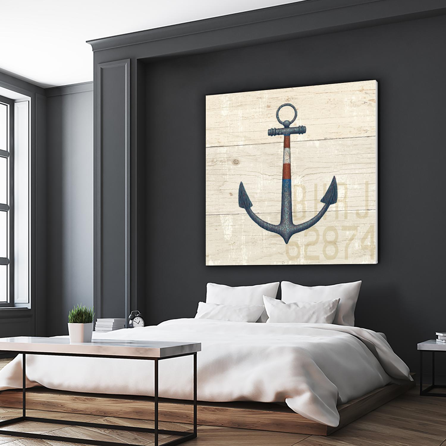 Nautique III by James Wiens on GIANT ART - beige nautical