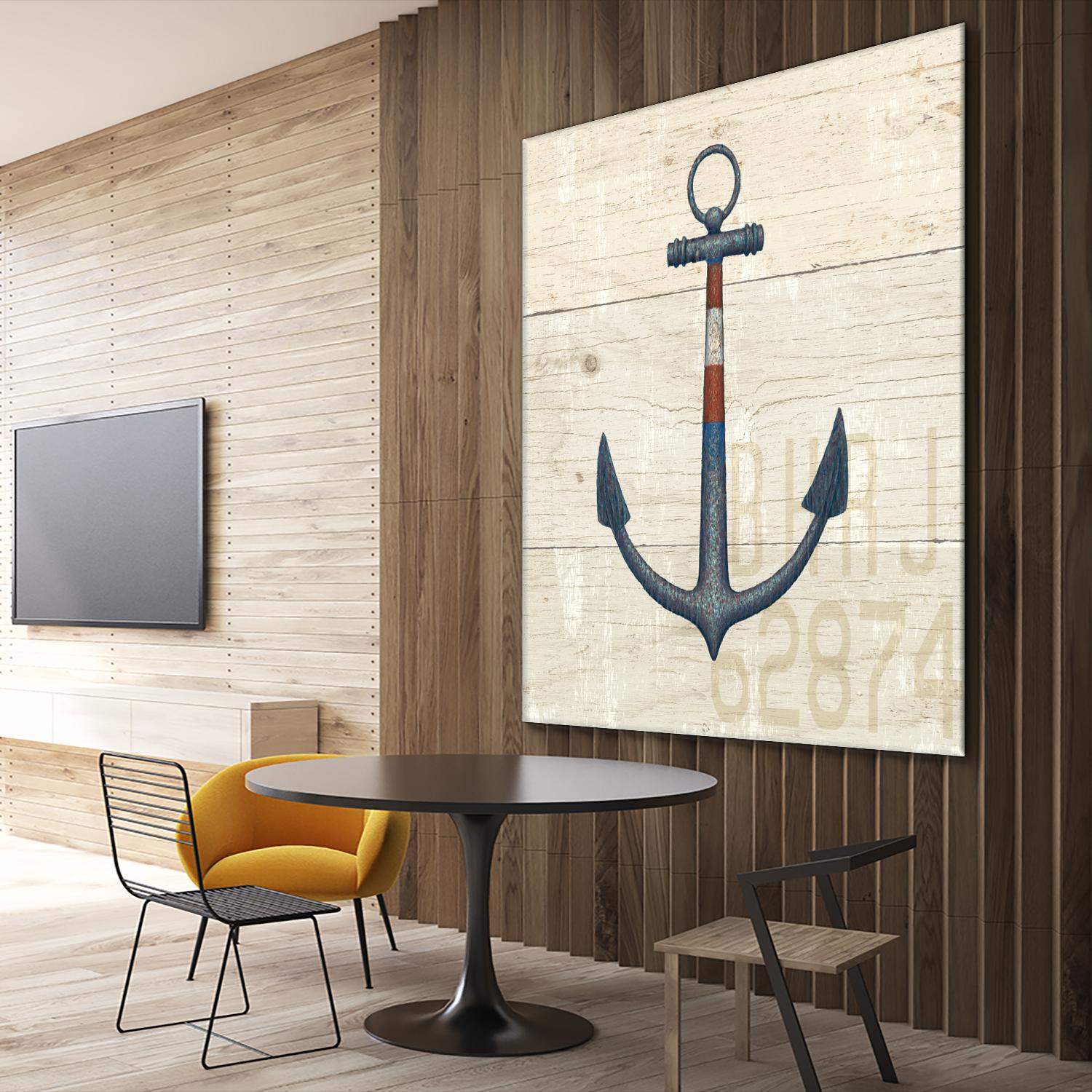 Nautique III by James Wiens on GIANT ART - beige nautical