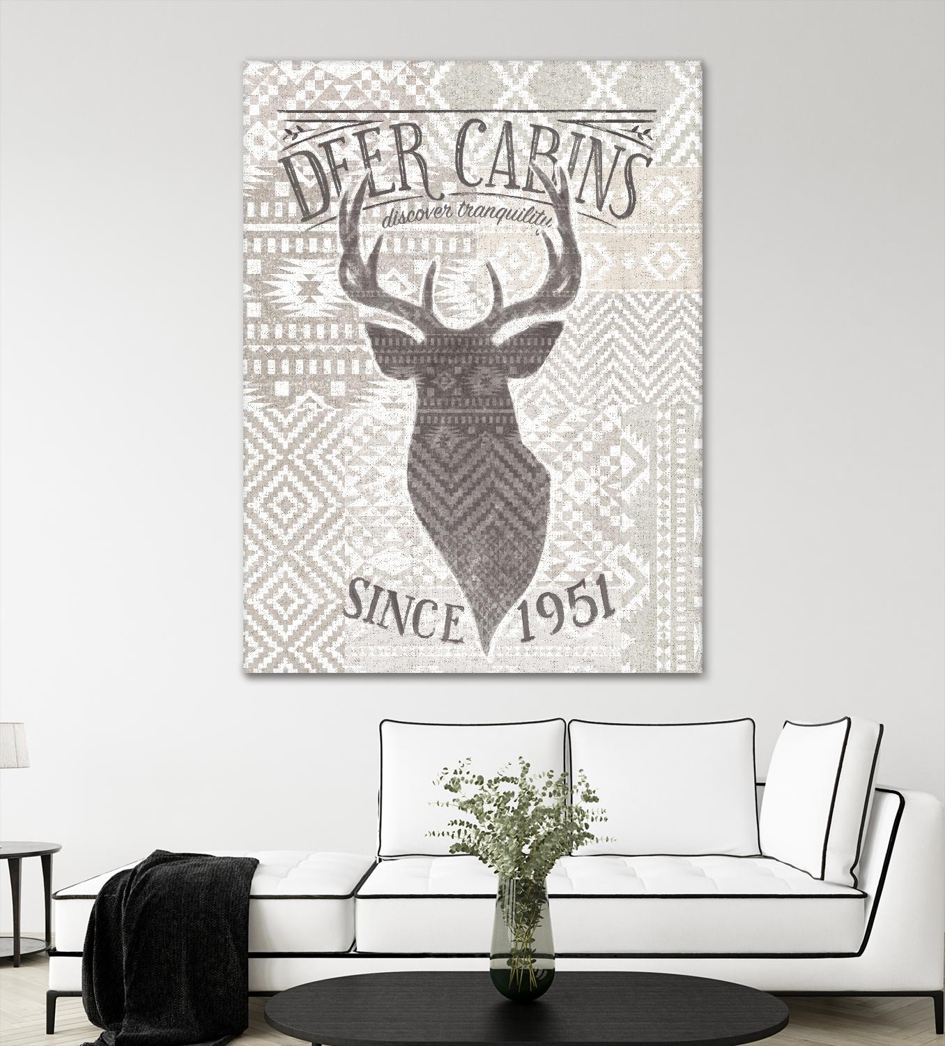 Soft Lodge VI by Janelle Penner on GIANT ART - beige country look