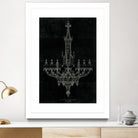 Ornamental Metal Work Chandelier by Portfolio on GIANT ART - grey interior
