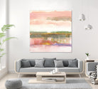Influence of Line by Mike Schick on GIANT ART - green abstract