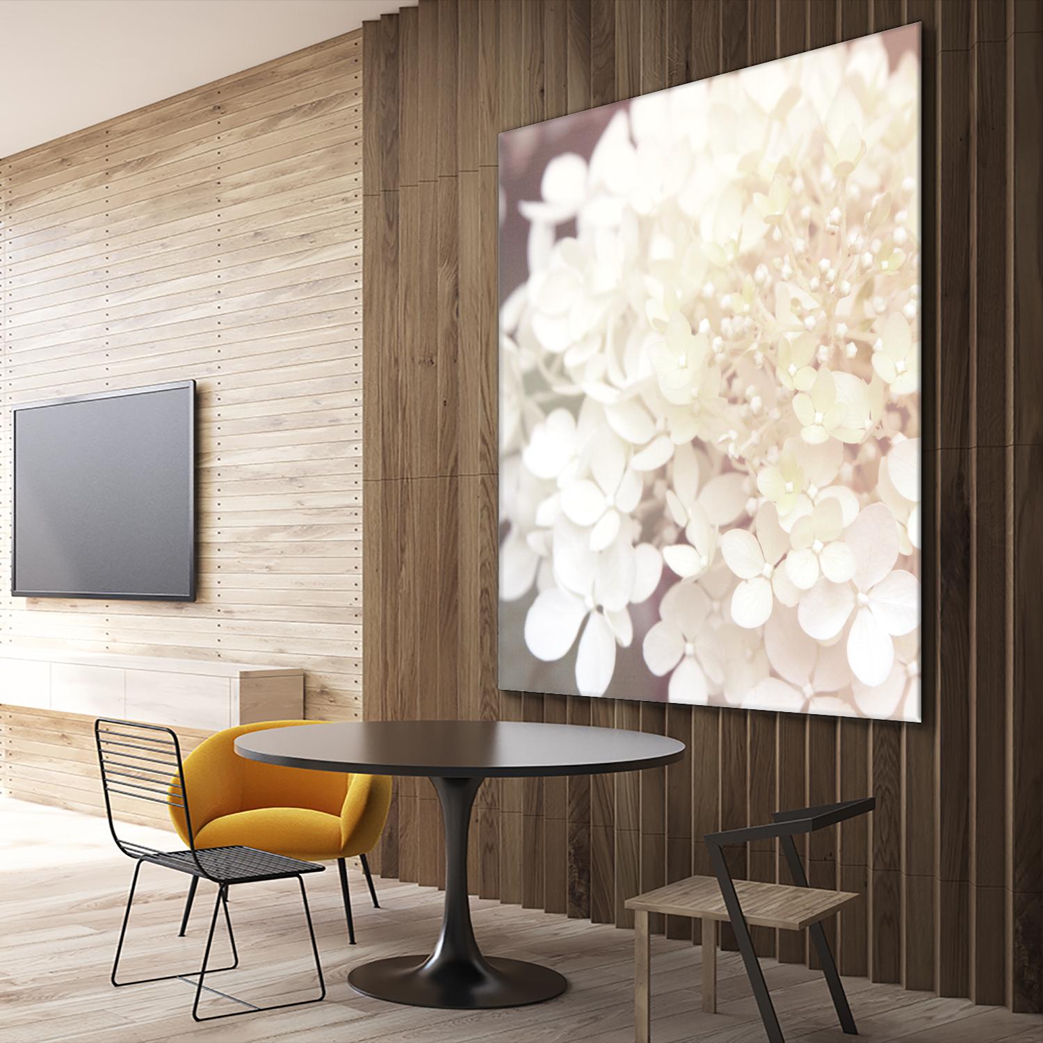 Hydrangea Dream II by Laura Marshall on GIANT ART - grey floral