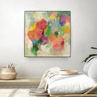 Colorful Garden III by Silvia Vassileva on GIANT ART - green floral