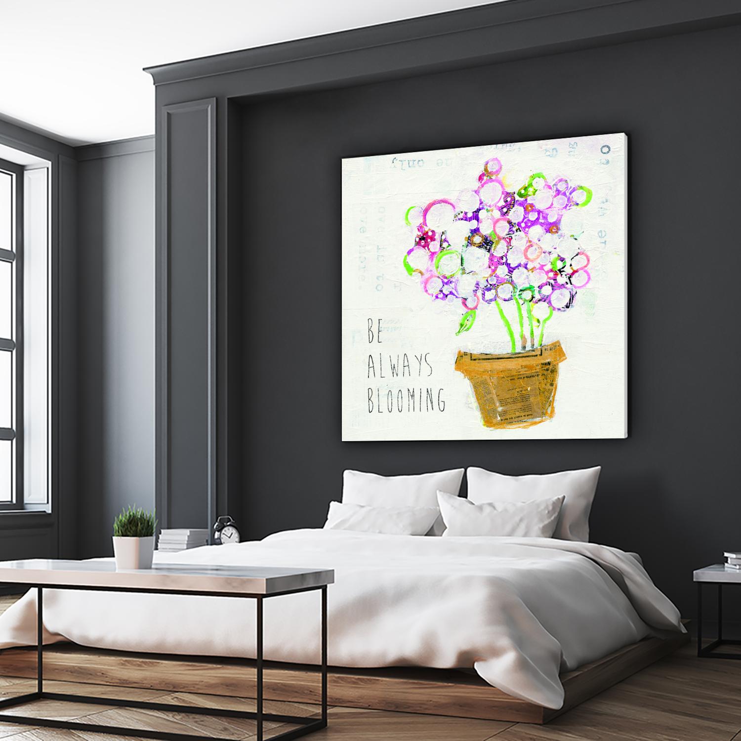 The Sweetness Inspiration by Kellie Day on GIANT ART - beige floral